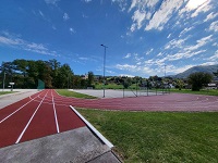 Sport Net - Krško, Slovenija- atletska staza spray sistem